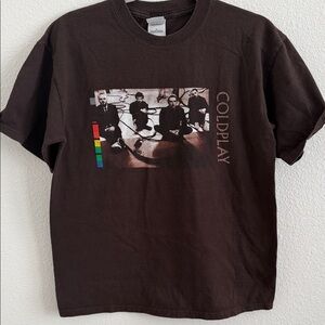 Coldplay Twisted Logic Tour 2005 Graphic T-Shirt